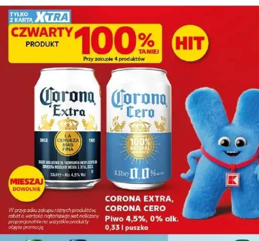 Piwo Corona Extra 4,5%