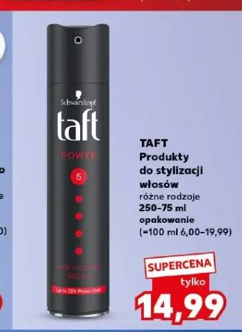 Lakier do włosów TAFT Power 5