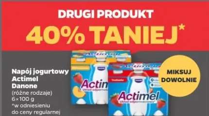 Napój jogurtowy Actimel Danone