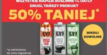Napój roślinny Oatly 1l