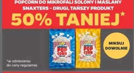 Popcorn do mikrofali maślany Snaxters