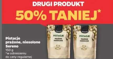 Pistacje prażone niesolone Sereno