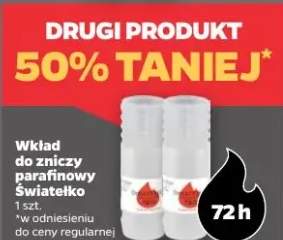 Wkład do zniczy parafinowy Światełko