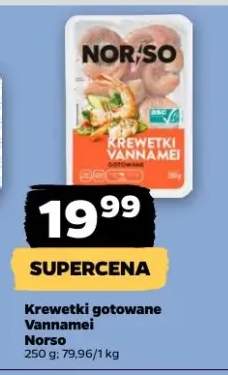 Krewetki gotowane Vannamei Norso