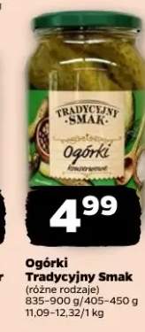 Ogórki konserwowe Tradycyjny Smak
