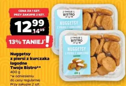 Nuggetsy z piersi z kurczaka łagodne Twoje Bistro