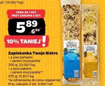 Zapiekanka Twoje Bistro z kurczakiem i serem mozzarella