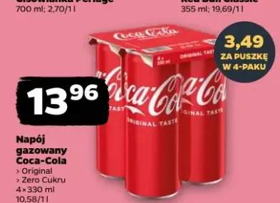 Napój gazowany Coca-Cola Original