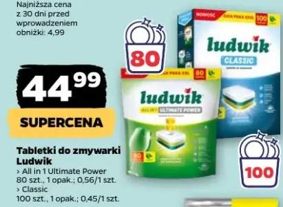 Tabletki do zmywarki Ludwik Classic
