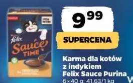 Karma dla kotów z indykiem Felix Sauce Time Purina