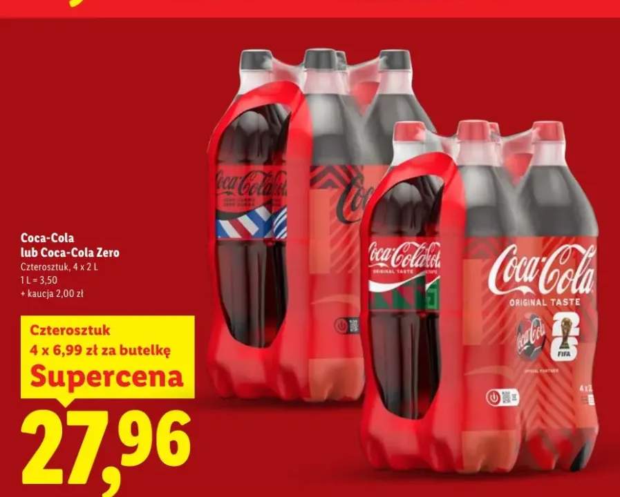 Napój gazowany Coca-Cola