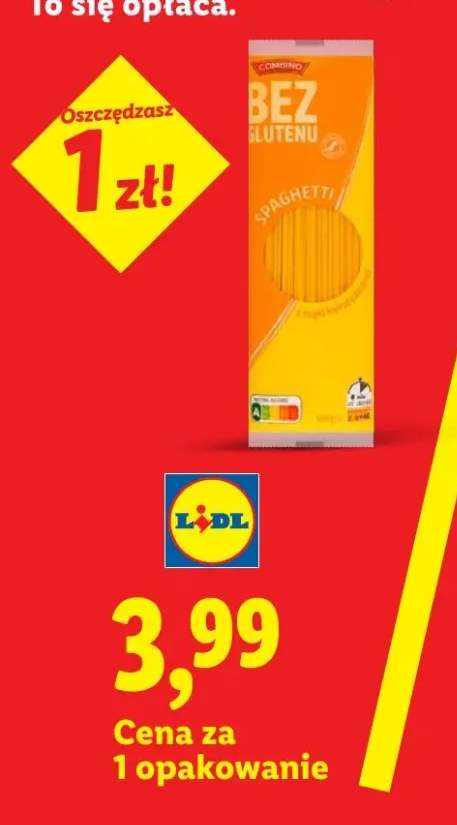 Makaron spaghetti bez glutenu Combino
