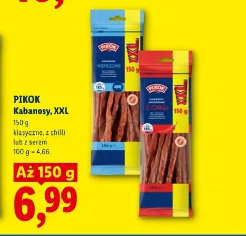 Kabanosy klasyczne XXL PIKOK