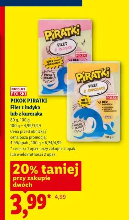 Filet z kurczaka Pikok Piratki