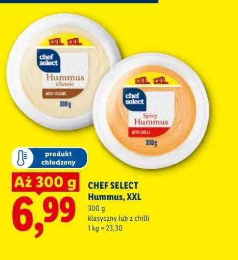 Hummus klasyczny Chef Select XXL