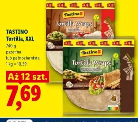 Tortilla TASTINO XXL pszenna