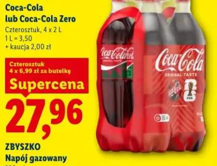 Napój gazowany Coca-Cola 4-pak 2l