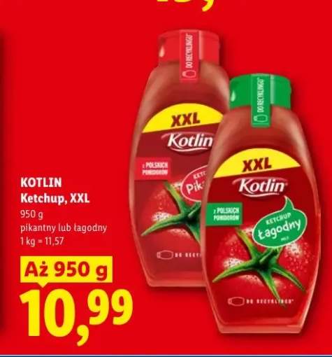 Ketchup Kotlin XXL pikantny