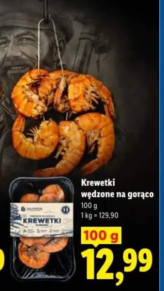 Krewetki wędzone na gorąco SEAMOR