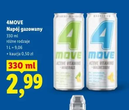 Napój gazowany 4Move