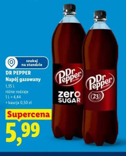 Napój gazowany Dr Pepper