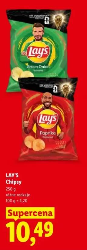 Chipsy Lay's Paprika