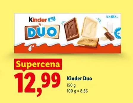 Ciastka Duo Kinder