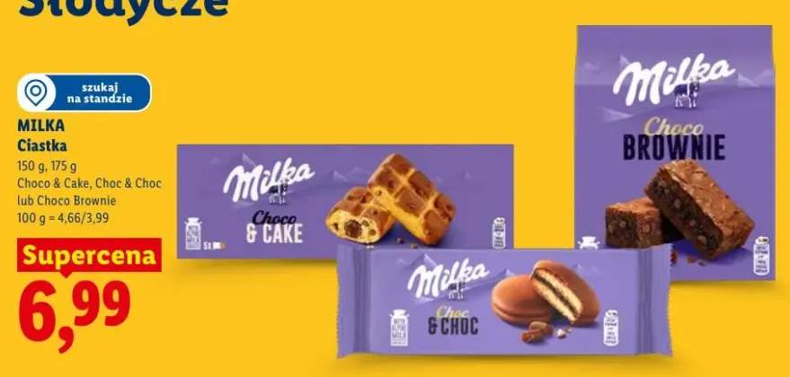 Ciastka Choc & Choc Milka