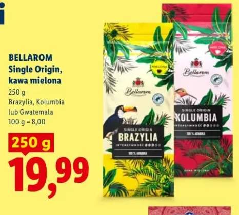 Kawa mielona Bellarom Single Origin Kolumbia