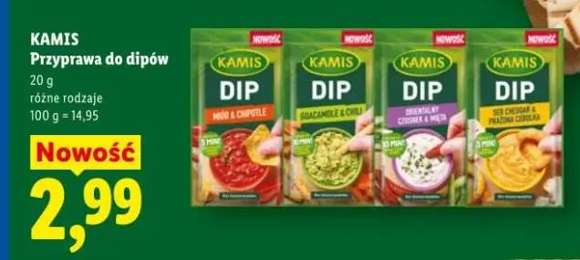 Przyprawa do dipów Miód & Chipotle Kamis