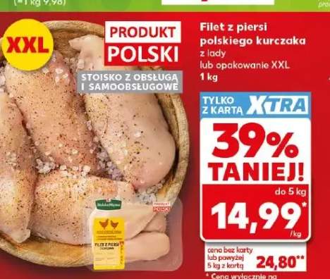 Filet z piersi polskiego kurczaka z lady