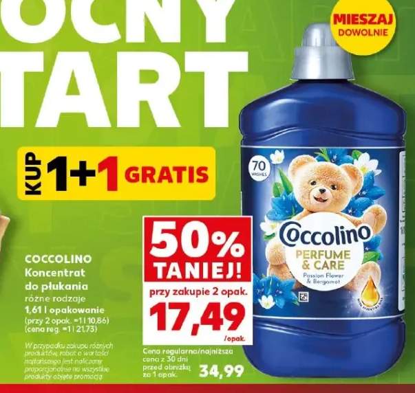 Koncentrat do płukania Coccolino Perfume & Care Passion Flower & Bergamot