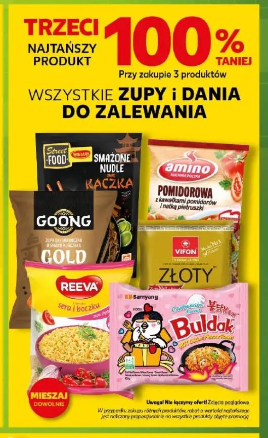 Zupa błyskawiczna Goong o smaku kurczaka Gold