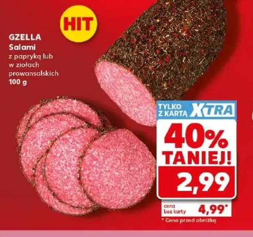 Salami z papryką Gzella