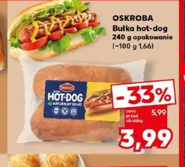 Bułka hot-dog OSKROBA