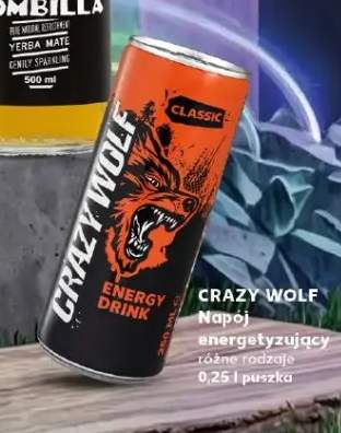 Napój energetyzujący CRAZY WOLF Classic