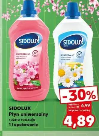 Płyn uniwersalny Sidolux kwiat japońskiej wiśni