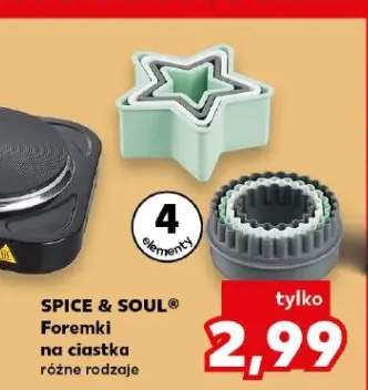 Foremki na ciastka w kształcie gwiazdki SPICE & SOUL