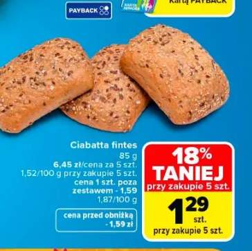 Ciabatta fintes