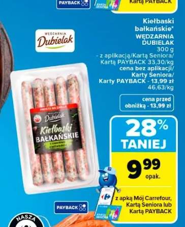 Kiełbaski bałkańskie WĘDZARNIA DUBIELAK