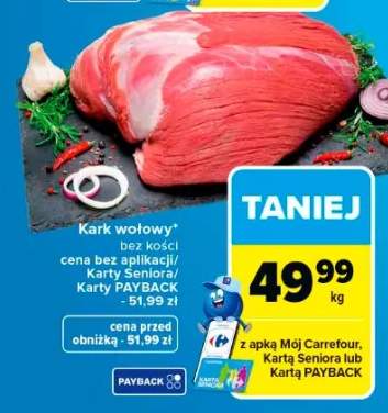 Kark wołowy bez kości
