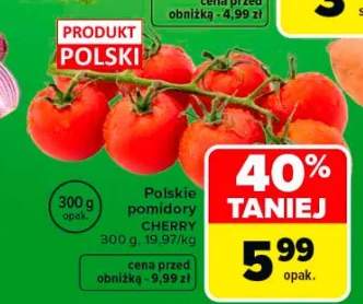 Polskie pomidory CHERRY