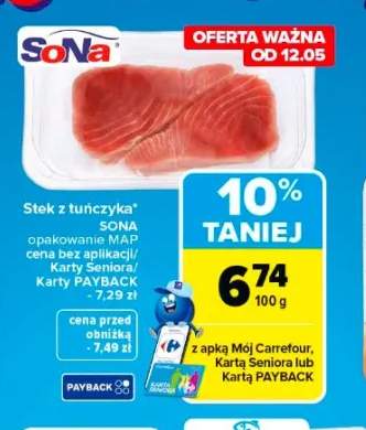 Stek z tuńczyka SONA