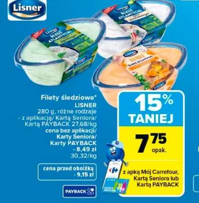 Filety śledziowe LISNER