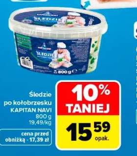 Śledzie po kołobrzesku KAPITAN NAVI