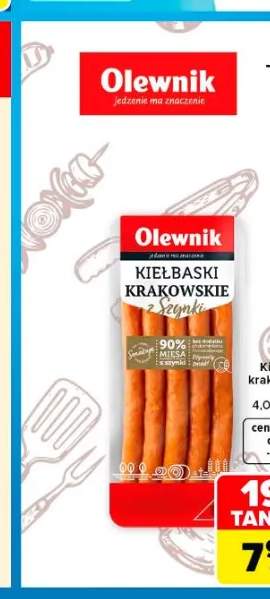 Kiełbaski krakowskie z szynki Olewnik