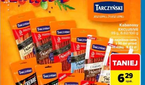 Kabanosy Exclusive chilli Tarczyński