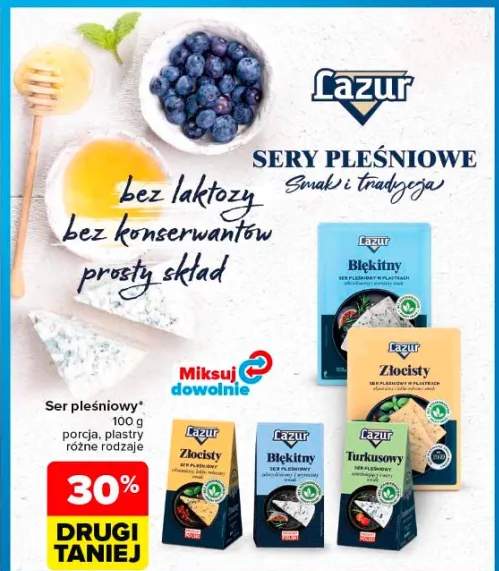 Ser pleśniowy Lazur porcja