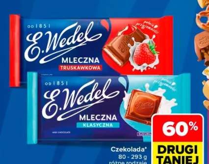 Czekolada E.Wedel Mleczna Truskawkowa