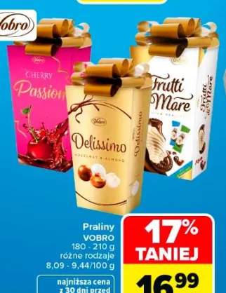 Praliny Frutti di Mare Vobro 180-210g